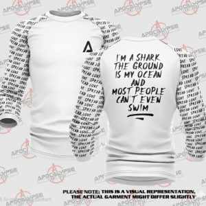 Im a shark long sleeve rash guard