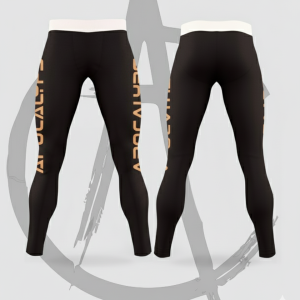 Mens black leggings