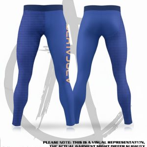 Mens blue leggings