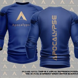 Blue Long sleeve rash guard