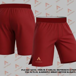 Kids red MMA shorts