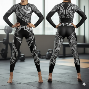 Ladies Tribal Tights and Rashie Combo