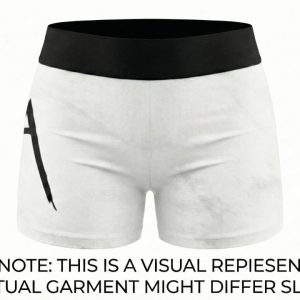 White CrossFit shorts