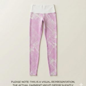 Pink Marble ladies leggings